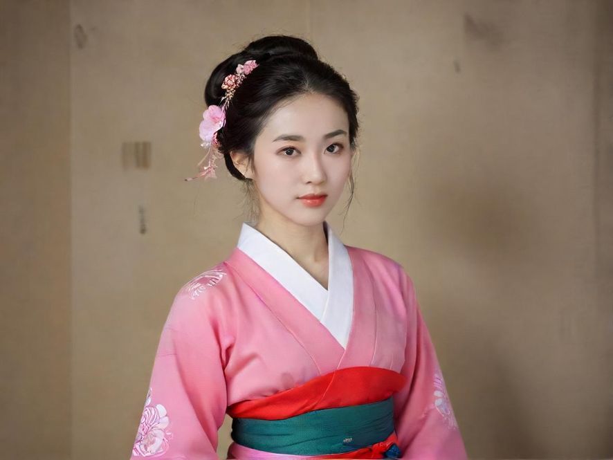 一位面容姣好的湖北女子,侧颜在柔和光线中显得格外温柔,背景是私密且温馨的室内空间,充满静谧感。