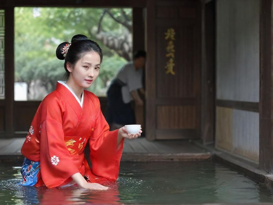 民治MM国际水会入口，华灯初上，尽显奢华氛围